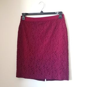 Ann Taylor Lace Skirt